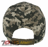 NEW! US ARMY STRONG VETERAN ROUND CAP HAT ACU CAMO