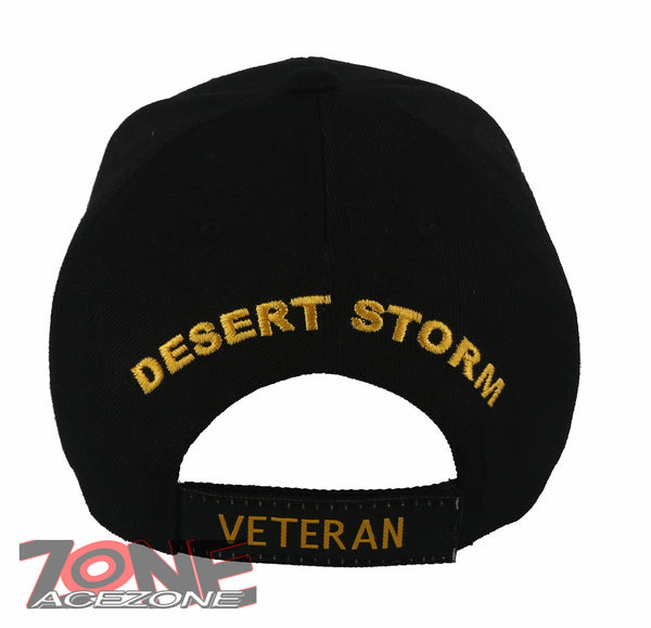 NEW! US MILITARY OPERATION DESERT STORM RIBBON BAR VETERAN CAP HAT